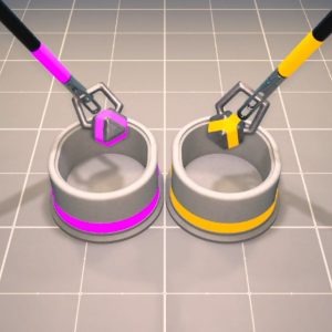 Bimanual weight collection